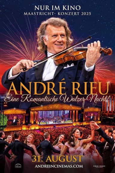 Andre Rieu's 2025 Maastricht Concert: Waltz The Night Away! Poster