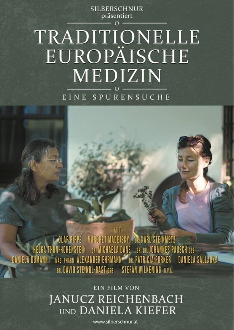 Traditionelle europäische Medizin Poster